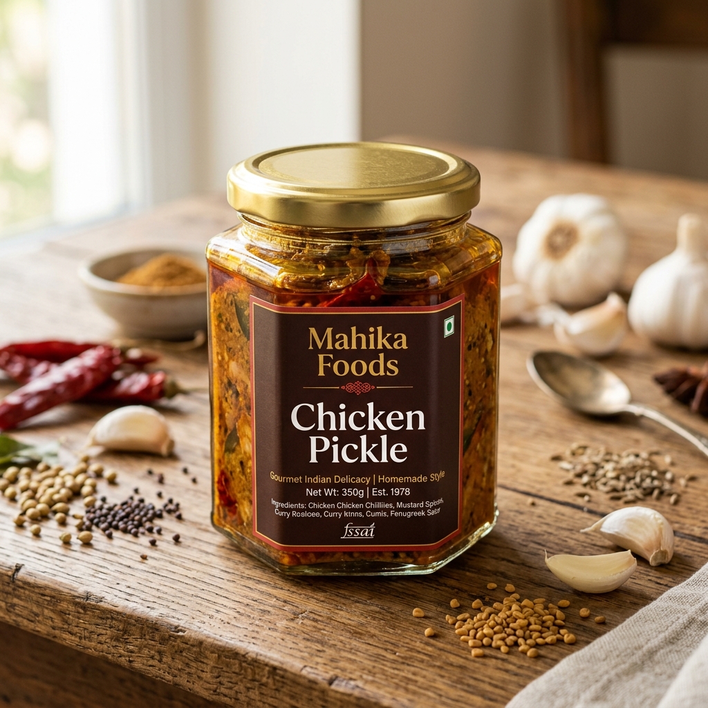 Boneless Chicken Pickle Jar