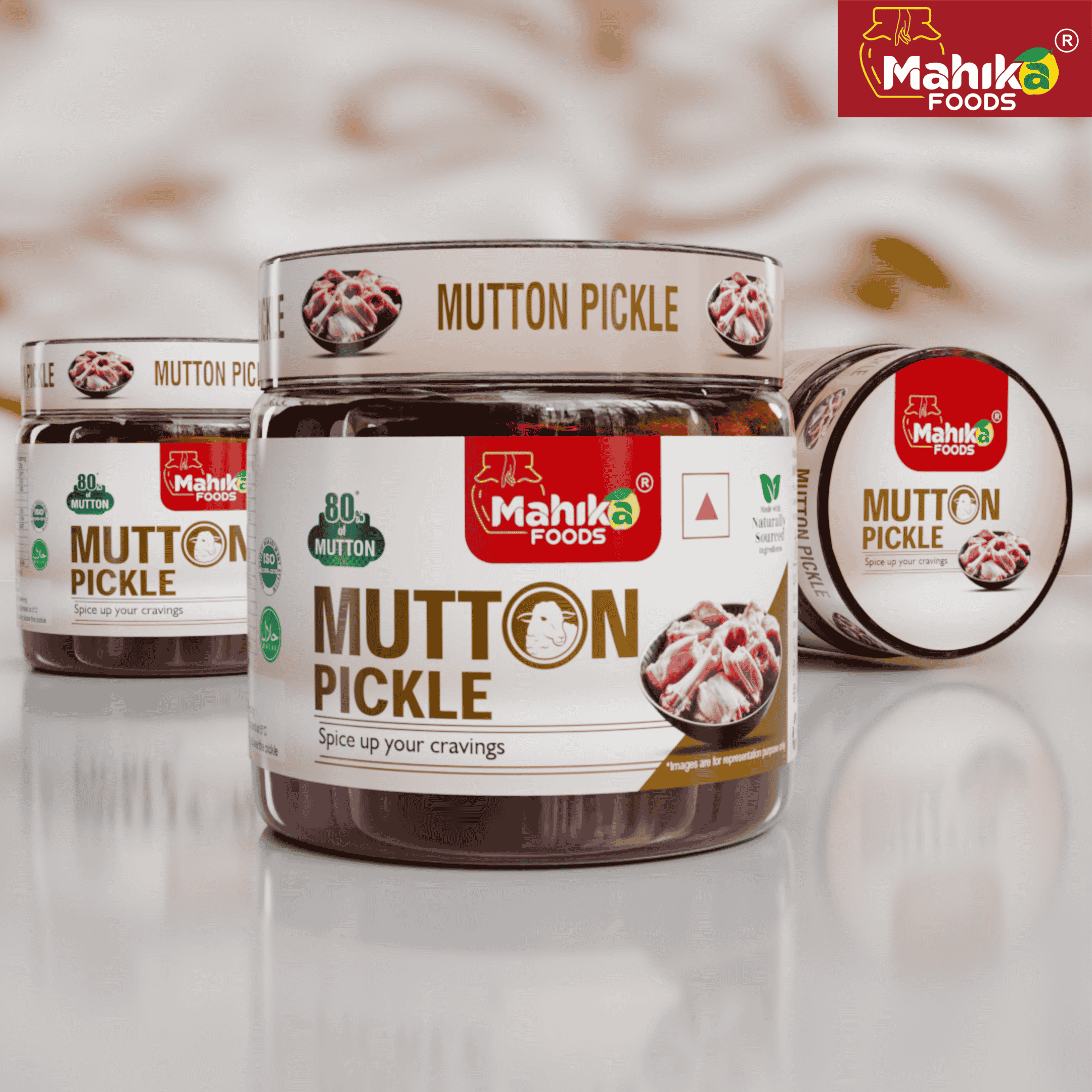 Royal Mutton Pickle (With Bone)