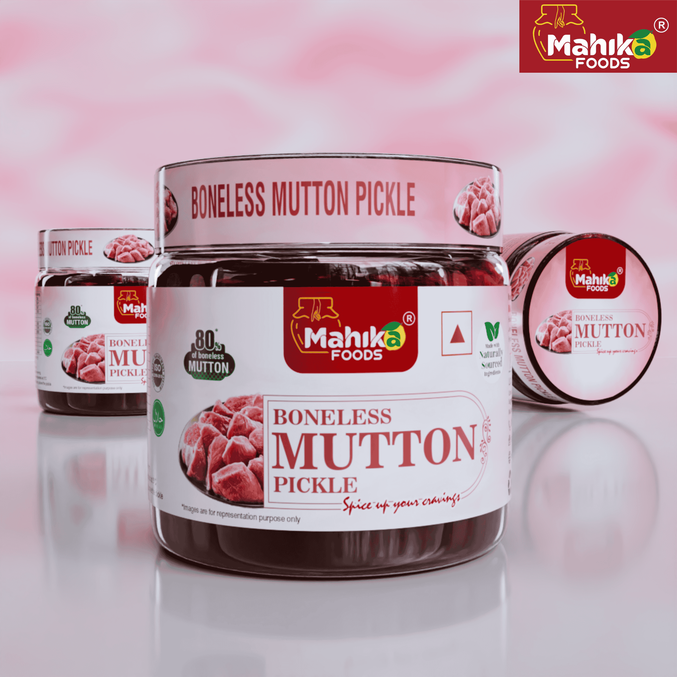 Premium Boneless Mutton Pickle (Soft & Tender)