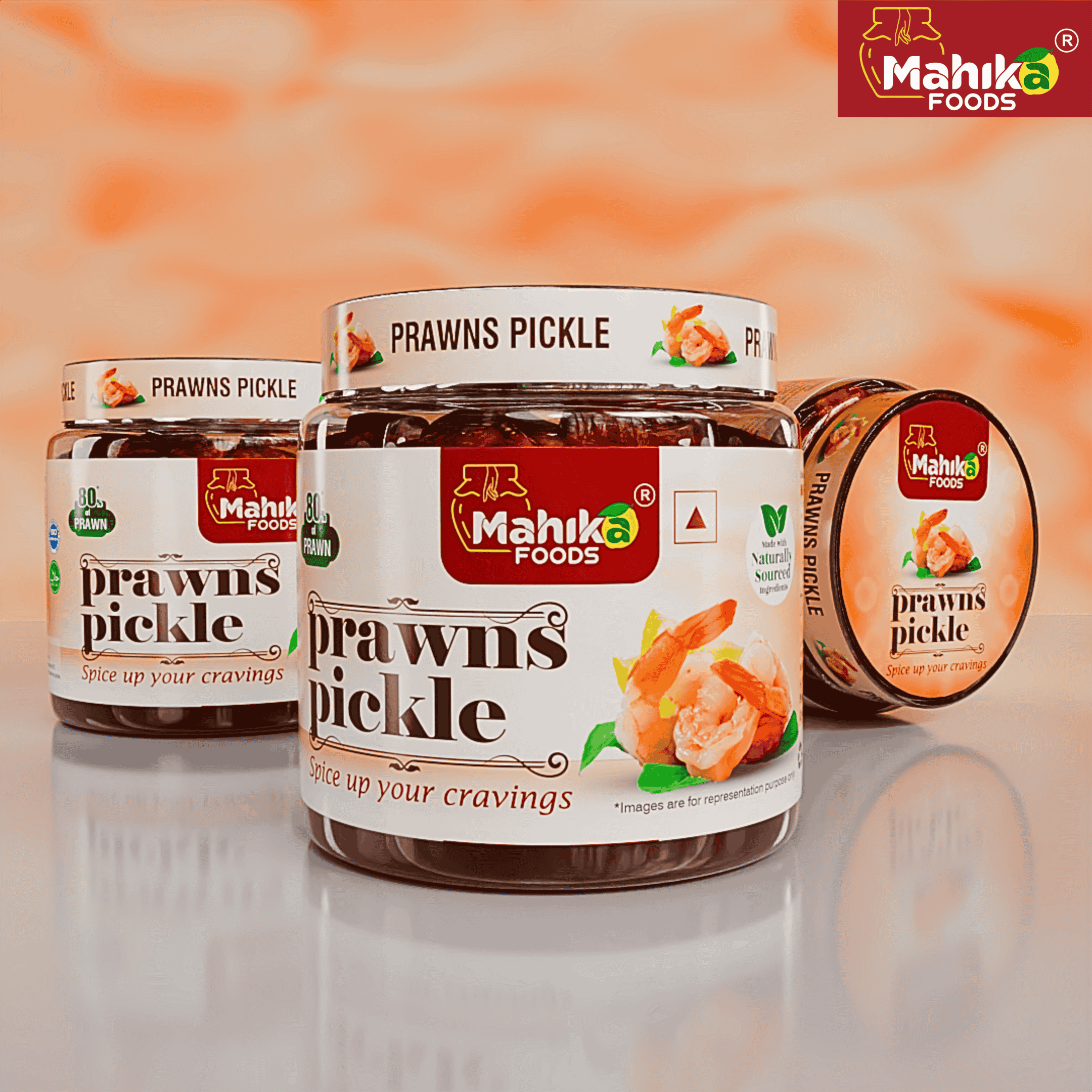 Prawns Pickle - 1KG (Ultimate Seafood Feast)