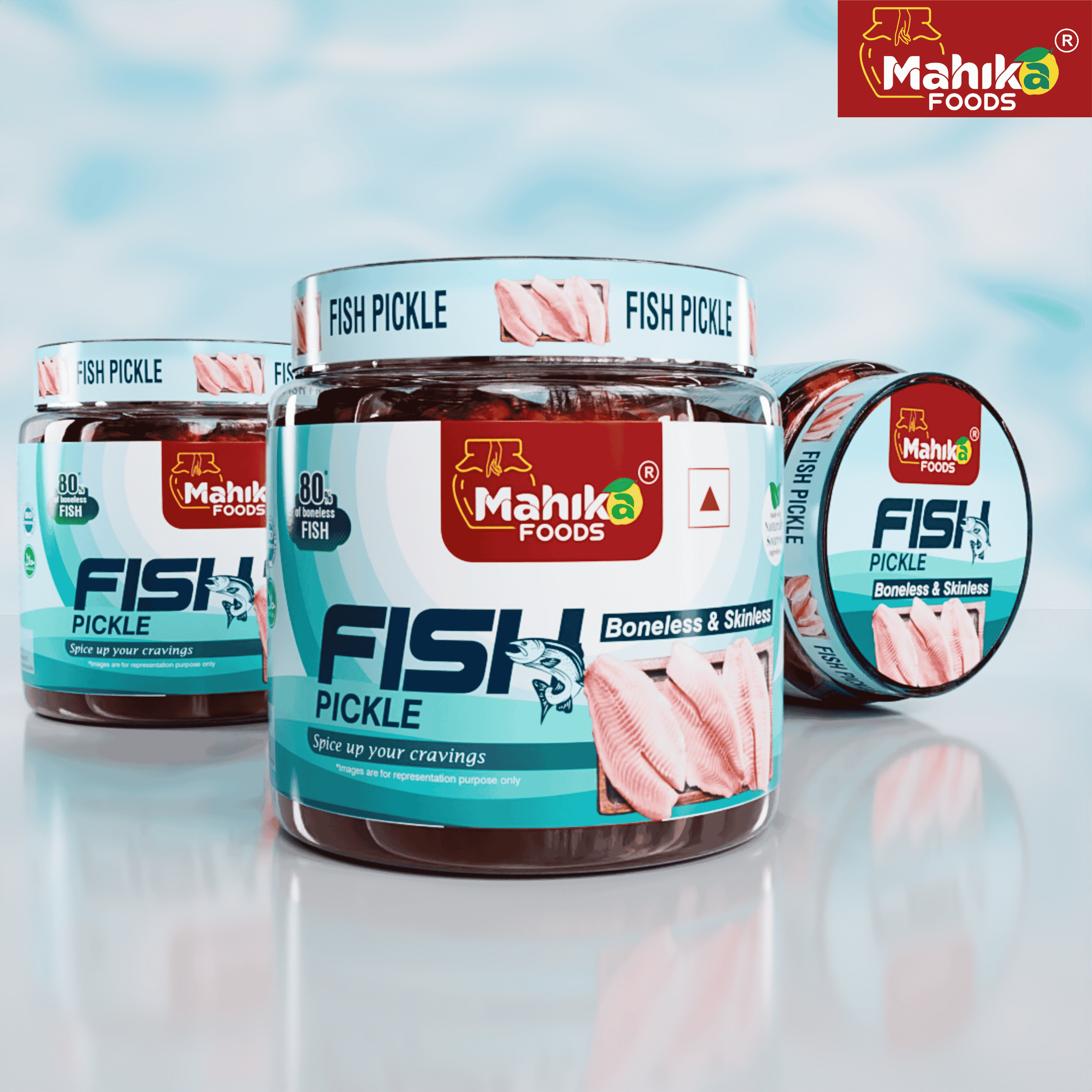 Fish Pickle - 1KG (Bulk Saver Pack)